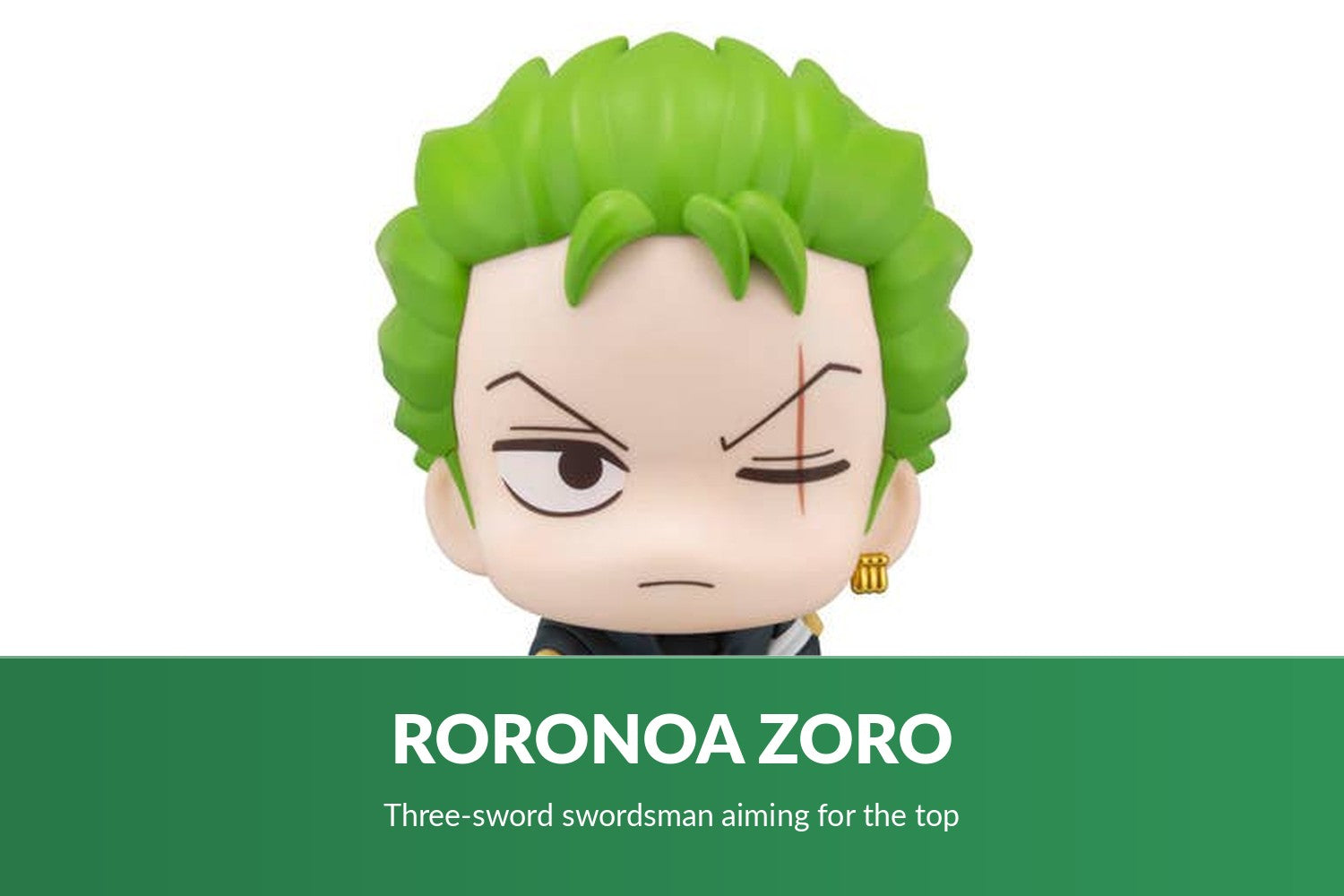 Roronoa Zoro One Piece figures and collectibles