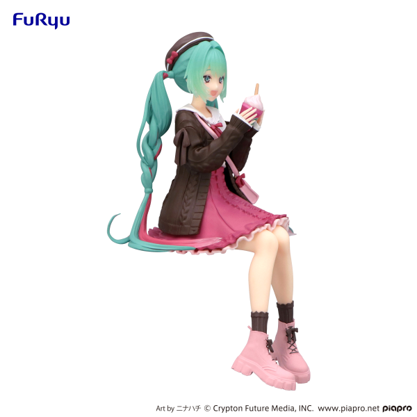 Hatsune Miku　Noodle Stopper Figure -Autumn Date Pink Color ver.-