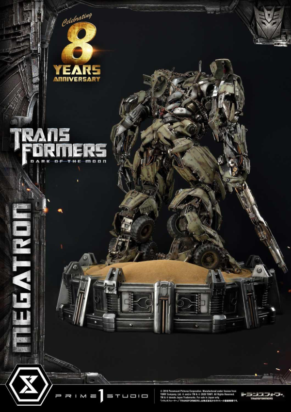 Prime 1 Studio Museum Masterline Transformers: Dark of the Moon (Film) Megatron EX Bonus Version(4582535944968)(4582535944968)