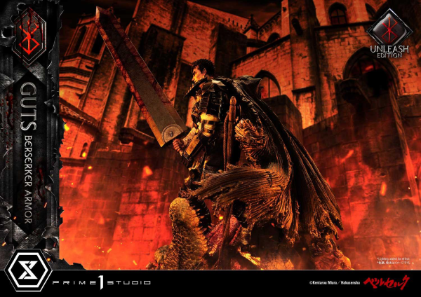 Prime 1 Studio Ultimate Premium Masterline Berserk Guts, Berserker Armor Unleash Edition Deluxe Version(4582535948553)(4582535948553)