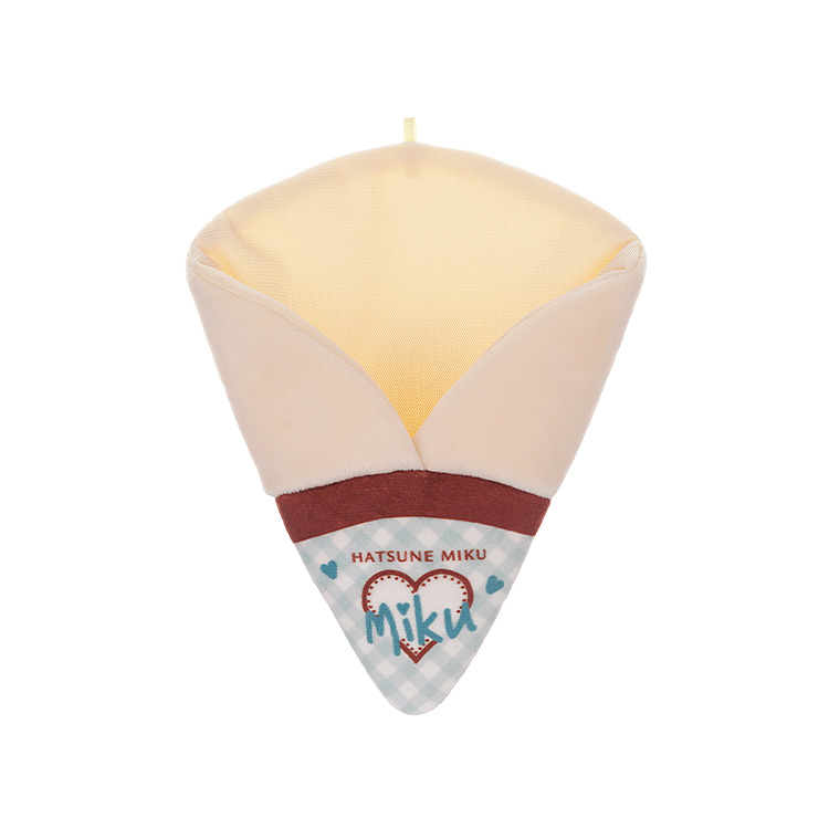 Character Vocal Series 01: Hatsune Miku Crêpe Mascot Keychain A | 4580416929677