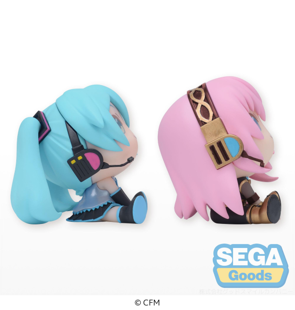 SEGA QyuruMe "Hatsune Miku" Series Mini Figure "Hatsune Miku & Megurine Luka" (EX) | 4580779539582