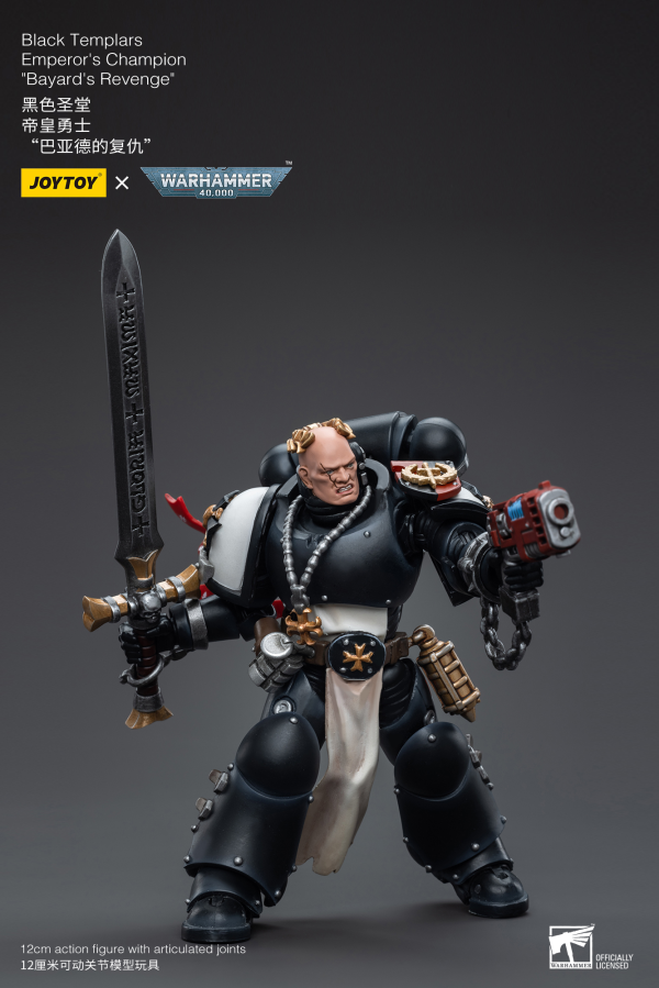 Joy Toy Black Templars Emperor's Champion Bayard's Revenge(6973130376557)(6973130376557)