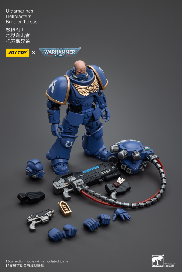 JOYTOY Ultramarines Hellblasters Brother Torsus(6973130375376)(6973130375376)
