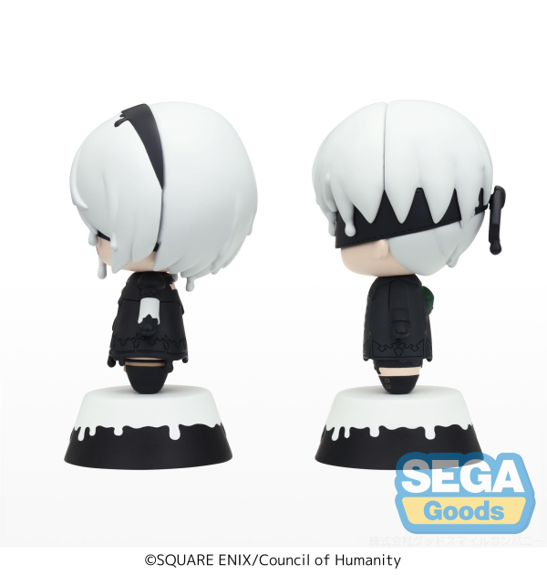 SEGA Tiny Melties TV Anime "NieR:Automata Ver1.1a" Mini Figure Vol.1 (EX) [Pack of 2: 2B(1pc) 9S(1pc)] | 4580779548300
