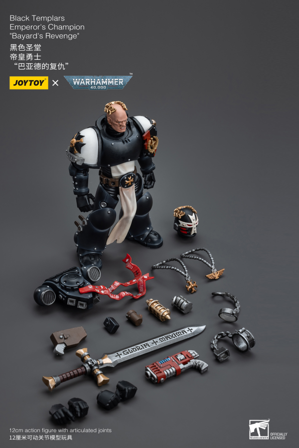 Joy Toy Black Templars Emperor's Champion Bayard's Revenge(6973130376557)(6973130376557)