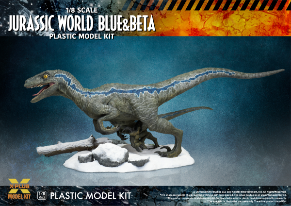 X-PLUS 1/8scale JURASSIC WORLD: DOMINION VEROCIRAPTOR ”BLUE”&”BETA”