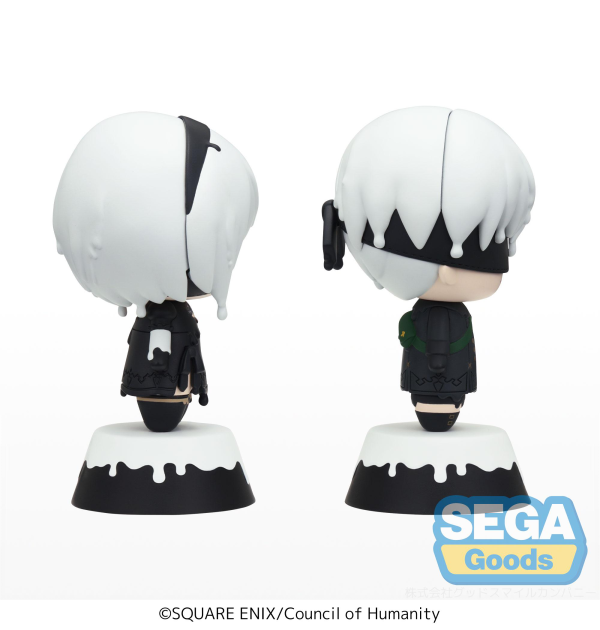 SEGA Tiny Melties TV Anime "NieR:Automata Ver1.1a" Mini Figure Vol.1 (EX) [Pack of 2: 2B(1pc) 9S(1pc)] | 4580779548300