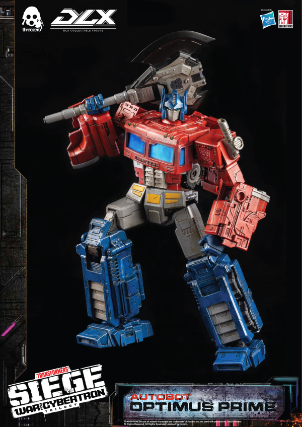 threezero Transformers: War for Cybertron Trilogy - DLX Optimus Prime | 4895250816343