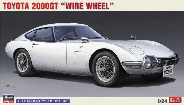 Hasegawa 1/24  TOYOTA 2000GT "WIRE WHEEL"(4967834206175)(4967834206175)