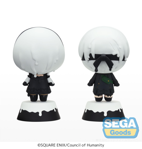 SEGA Tiny Melties TV Anime "NieR:Automata Ver1.1a" Mini Figure Vol.1 (EX) [Pack of 2: 2B(1pc) 9S(1pc)] | 4580779548300