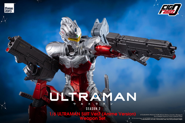 Three Zero FigZero 1/6 ULTRAMAN SUIT Ver7 (Anime Version) Weapon Set | 4897056209787
