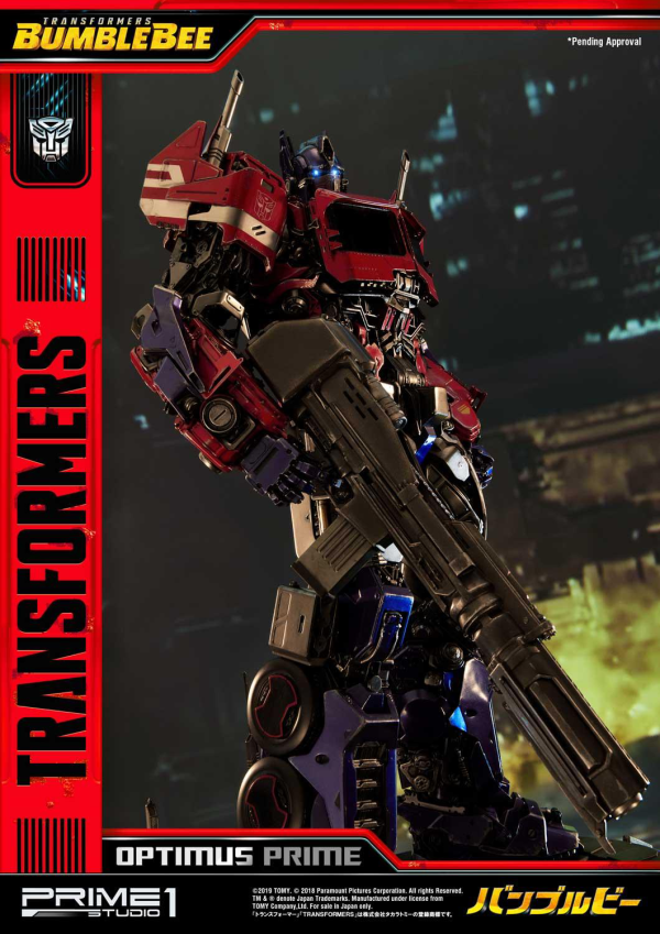 Prime 1 Studio Museum Masterline Transformers: Bumblebee (Film) Optimus Prime Cybertron Edition EX Version(4562471909016)(4562471909016)