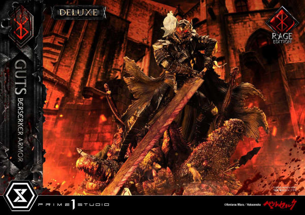 Prime 1 Studio Ultimate Premium Masterline Berserk Guts, Berserker Armor Rage Edition Deluxe Version(4582535948577)(4582535948577)