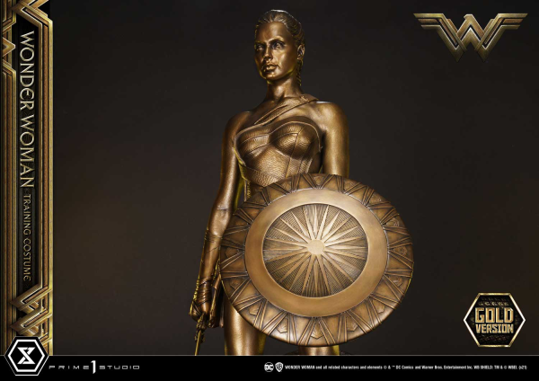 Prime 1 Studio Museum Masterline Wonder Woman (Film) Wonder Woman Training Costume Gold Version(4580708041179)(4580708041179)