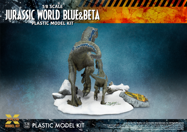 X-PLUS 1/8scale JURASSIC WORLD: DOMINION VEROCIRAPTOR ”BLUE”&”BETA”