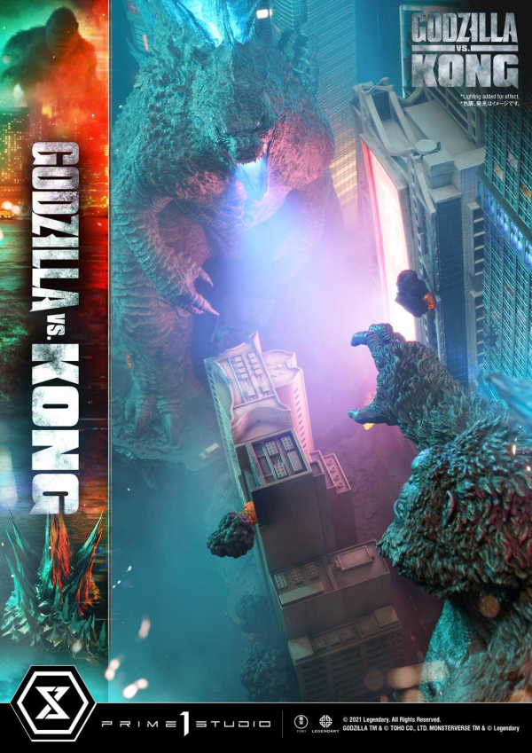 Prime 1 Studio Ultimate Diorama Masterline Godzilla vs Kong (Film) Godzilla VS Kong Final Battle(4580708032993)(4580708032993)