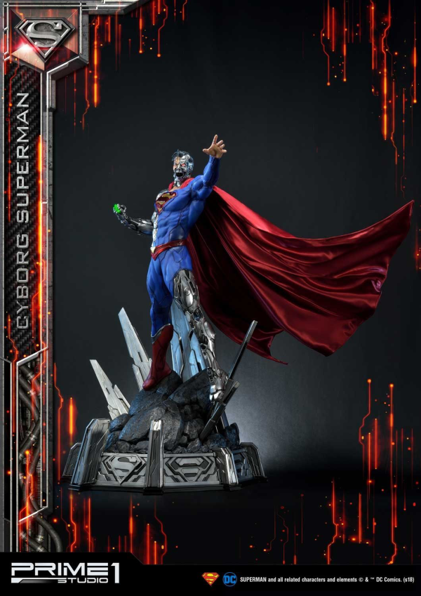 Prime 1 Studio Museum Masterline Superman (Comics) Cyborg Superman EX Version(4562471908019)(4562471908019)