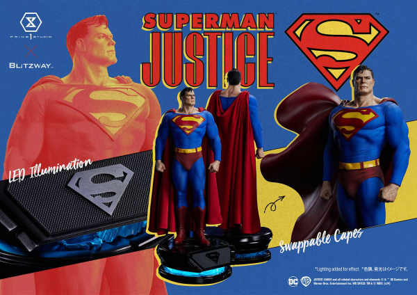 Prime 1 Studio Premium Masterline Justice (Comics) Superman(4582647120618)(4582647120618)