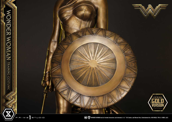 Prime 1 Studio Museum Masterline Wonder Woman (Film) Wonder Woman Training Costume Gold Version(4580708041179)(4580708041179)
