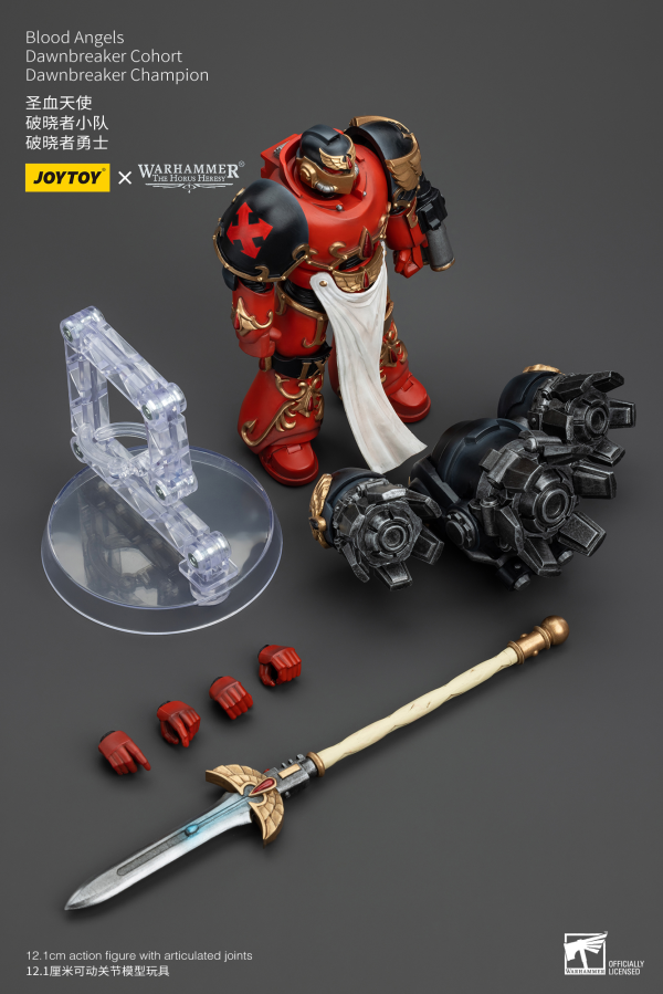 JOYTOY Blood Angels Dawnbreaker Cohort Dawnbreaker Champion | 6927054400461