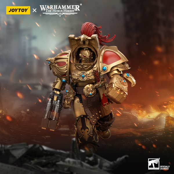 JOYTOY Legio Custodes Aquilon Terminator Squad Aquilon with twin-linked Adrathic Destructor | 6927054400751