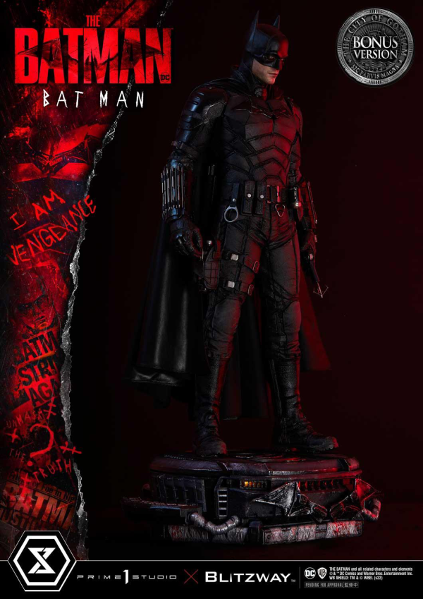 Prime 1 Studio Museum Masterline The Batman (Film) Batman Bonus Version | 4580708040660