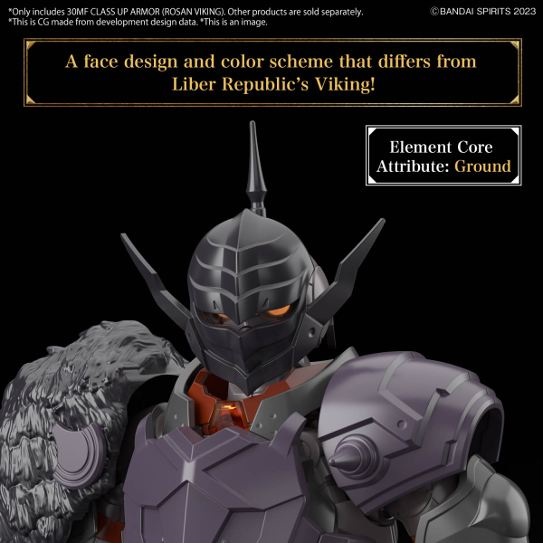 BANDAI Hobby 30MF CLASS UP ARMOR (ROSAN VIKING) | 4573102674524