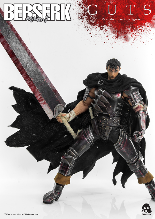 threezero BERSERK - Guts (Black Swordsman)(4897056200425)(4897056200425)