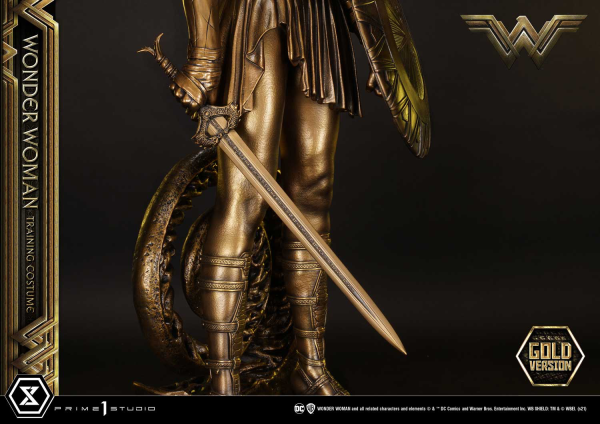Prime 1 Studio Museum Masterline Wonder Woman (Film) Wonder Woman Training Costume Gold Version(4580708041179)(4580708041179)