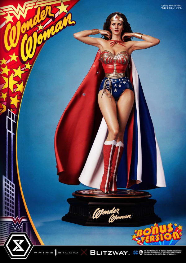 Prime 1 Studio Museum Masterline Wonder Woman 1975 (TV Series) Wonder Woman Bonus Version(4580708033136)(4580708033136)