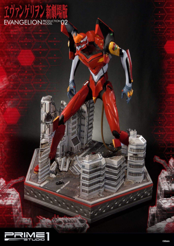 Prime 1 Studio Ultimate Diorama Masterline Evangelion Production Model-02 EX Version(4562471905223)(4562471905223)