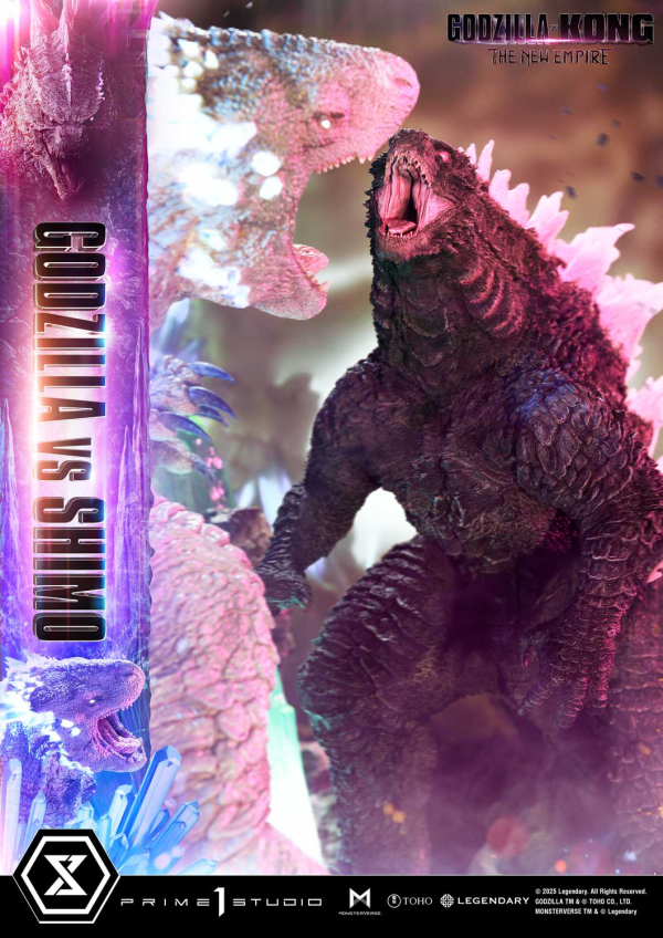 Prime 1 Studio Ultimate Diorama Masterline Godzilla x Kong: The New Empire Godzilla vs Shimo Bonus Version | 4582647121684