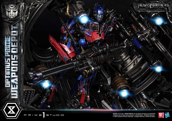 Prime 1 Studio Museum Masterline Transformers: Dark of the Moon (Film) Optimus Prime Weapons Depot Bonus Version(4582647121066)(4582647121066)