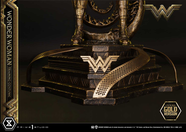 Prime 1 Studio Museum Masterline Wonder Woman (Film) Wonder Woman Training Costume Gold Version(4580708041179)(4580708041179)
