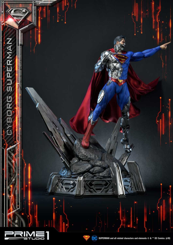 Prime 1 Studio Museum Masterline Superman (Comics) Cyborg Superman EX Version(4562471908019)(4562471908019)