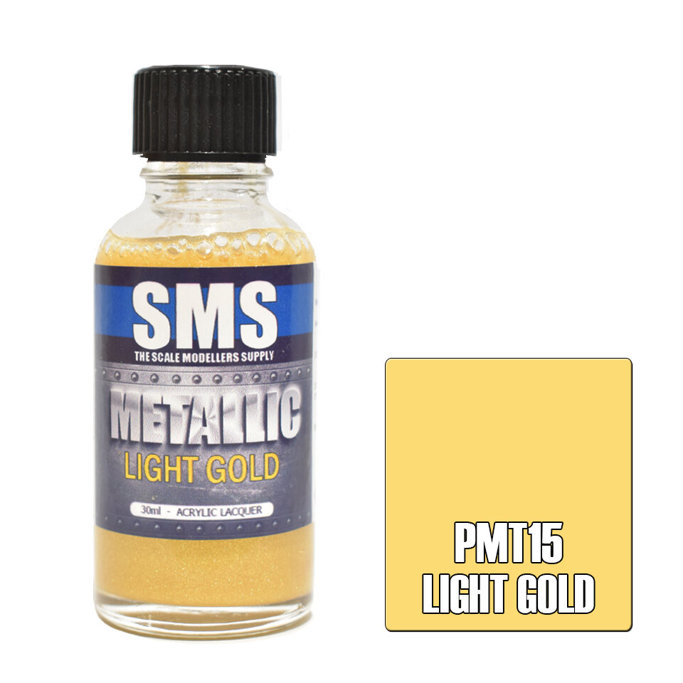 Metallic LIGHT GOLD 30ml | 0744109798108