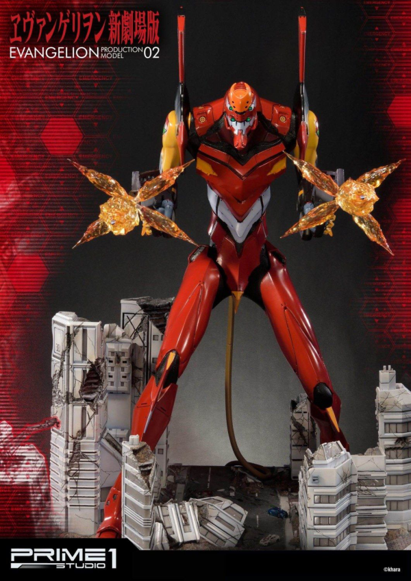 Prime 1 Studio Ultimate Diorama Masterline Evangelion Production Model-02 EX Version(4562471905223)(4562471905223)