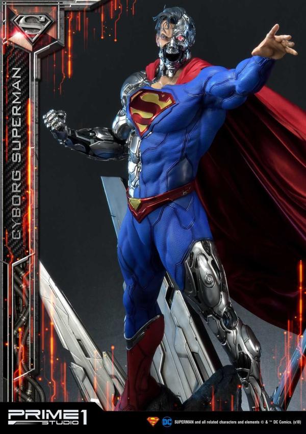 Prime 1 Studio Museum Masterline Superman (Comics) Cyborg Superman(4562471908002)(4562471908002)