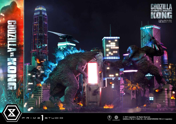Prime 1 Studio Ultimate Diorama Masterline Godzilla vs Kong (Film) Godzilla VS Kong Final Battle(4580708032993)(4580708032993)