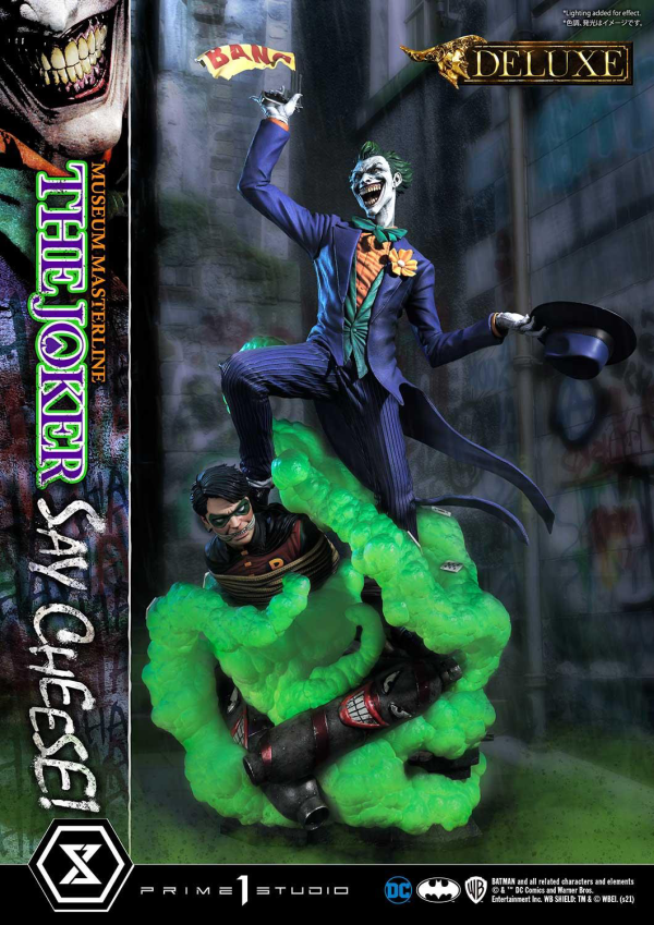 Prime 1 Studio Museum Masterline Batman (Comics) The Joker - Say Cheese! DX Bonus Version(4580708035123)(4580708035123)
