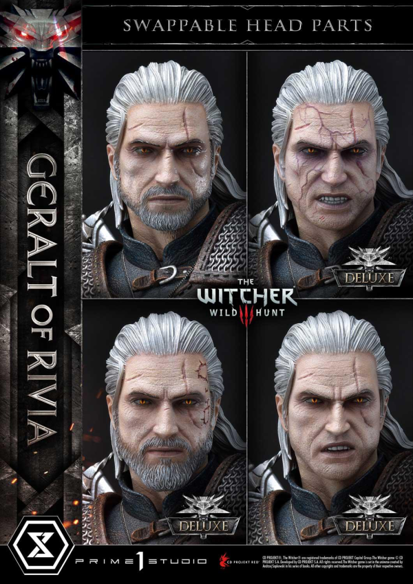 Prime 1 Studio Museum Masterline The Witcher 3: Wild Hunt Geralt of Rivia Deluxe Version(4582535945620)(4582535945620)