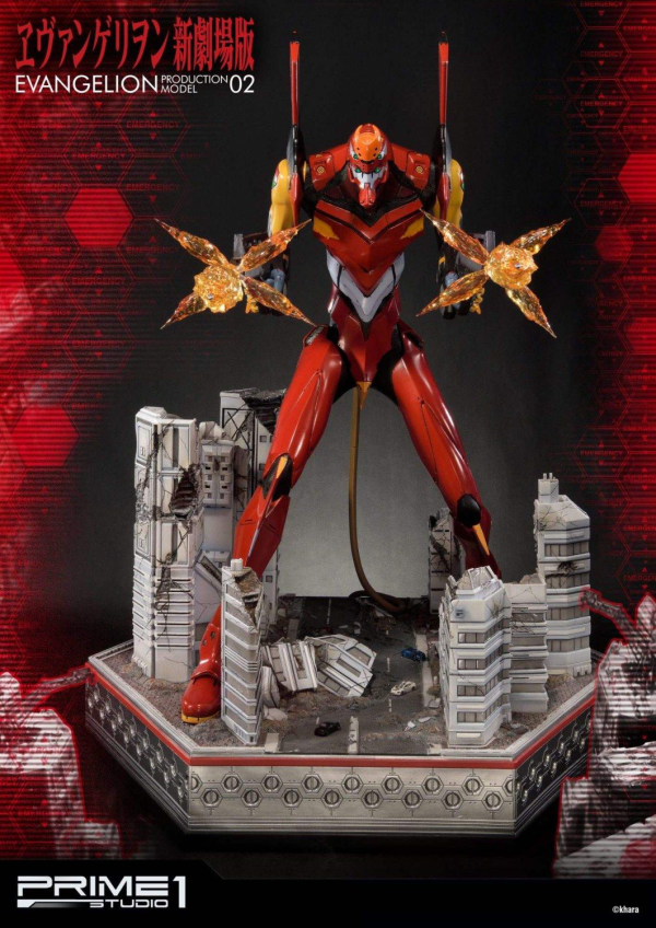 Prime 1 Studio Ultimate Diorama Masterline Evangelion Production Model-02 EX Version(4562471905223)(4562471905223)