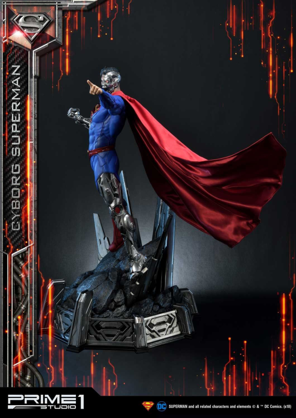Prime 1 Studio Museum Masterline Superman (Comics) Cyborg Superman(4562471908002)(4562471908002)