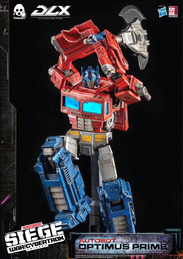 threezero Transformers: War for Cybertron Trilogy - DLX Optimus Prime | 4895250816343