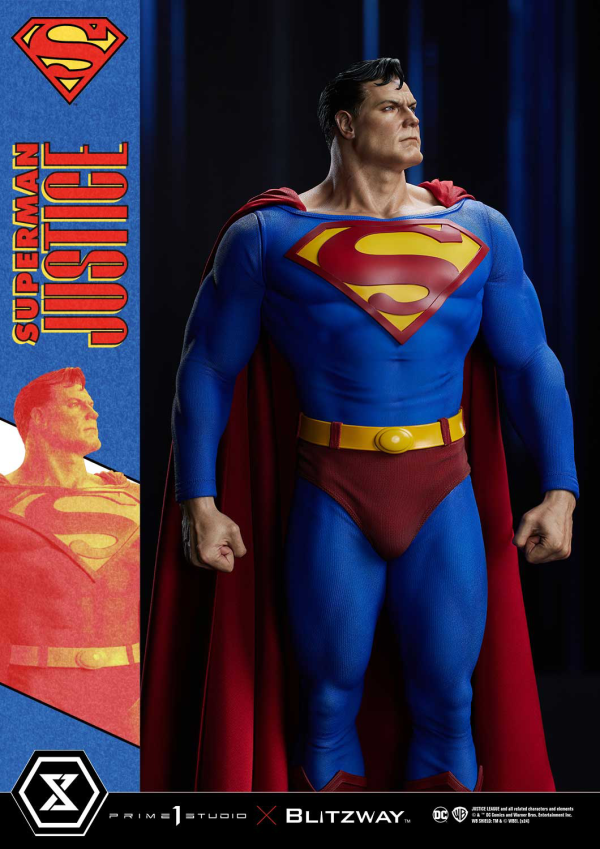 Prime 1 Studio Premium Masterline Justice (Comics) Superman(4582647120618)(4582647120618)