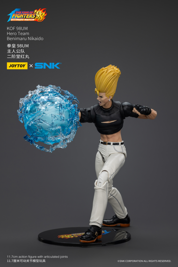 JOYTOY KOF 98UM Hero Team Benimaru Nikaido(6927054401444