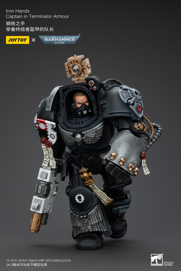 Joy Toy Iron Hands Captain in Terminator Armour | 6973130375116