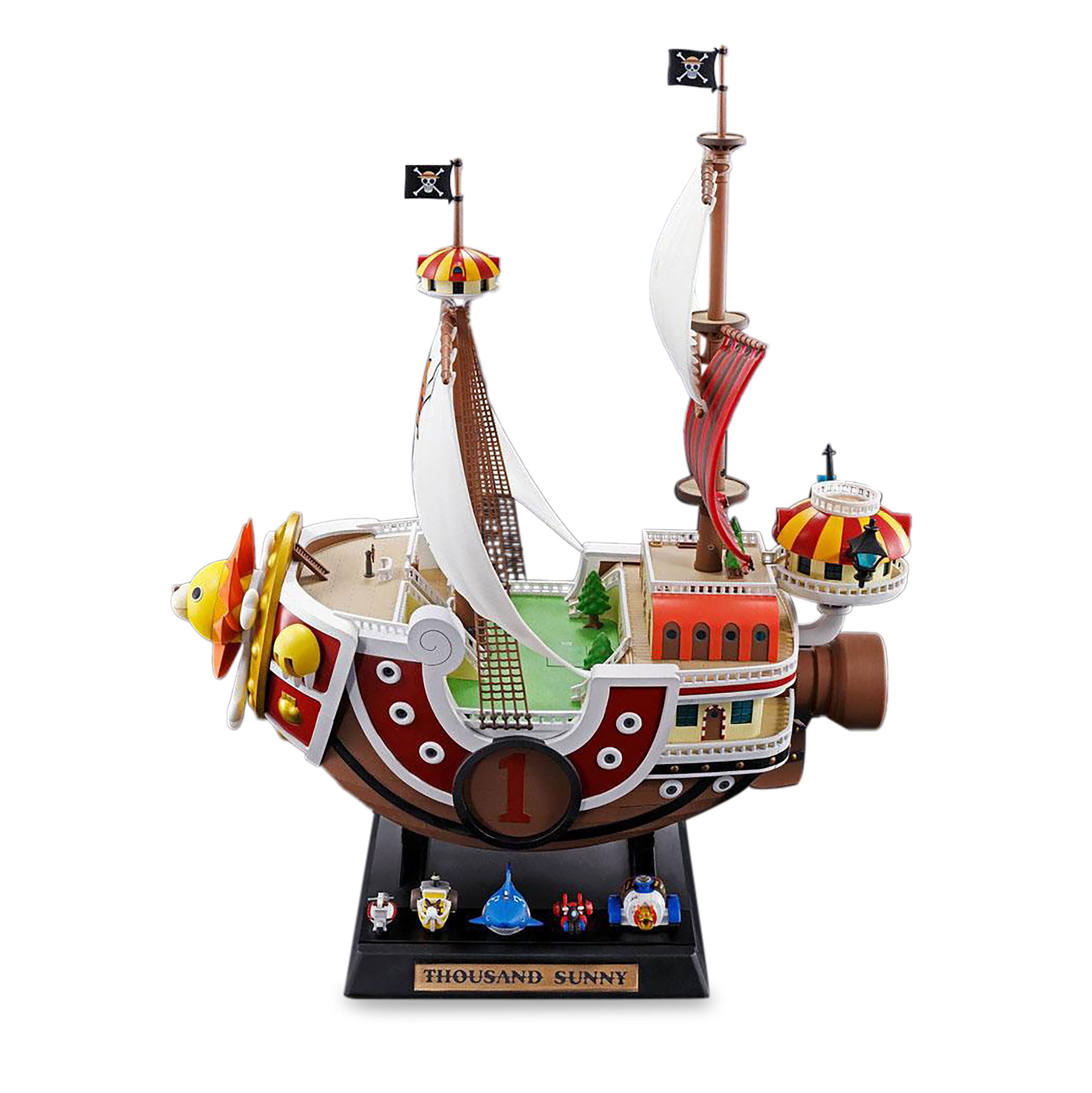 BANDAI Tamashii Thousand Sunny "One Piece", TAMASHII NATIONS Chogokin(4573102592149)
