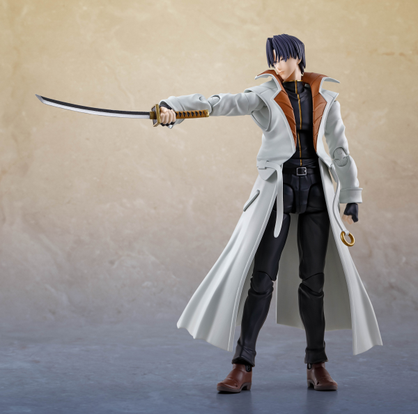 BANDAI Tamashii Aoshi Shinomori "Rurouni Kenshin: Meiji Swordsman Romantic Story", TAMASHII NATIONS S.H.Figuarts(4573102654823)(4573102654823)